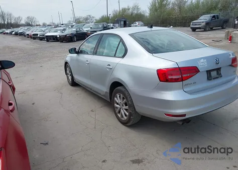 2015 Volkswagen Jetta 1.8T Se from USA, damaged, VIN 3VWD17AJ0FM229540
